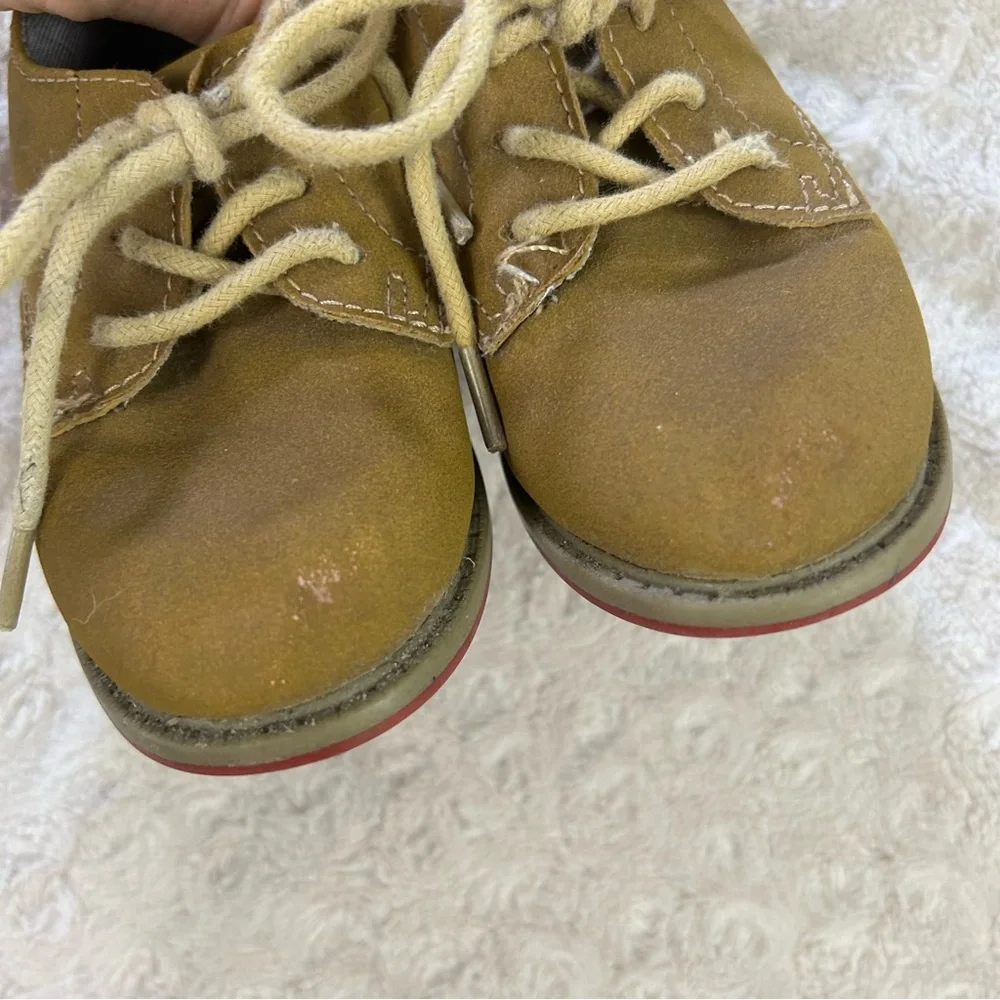 Carter’s Loafers Toddler Boy Dress Shoes Tan Size 7